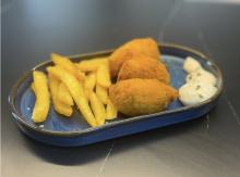 Croquetas caseras de puchero del bigote