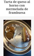 Tarta de Queso al Horno con mermelada